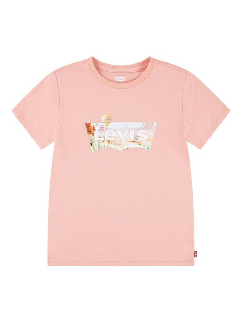 Levi's Kids graphic-print T-shirt - Pink