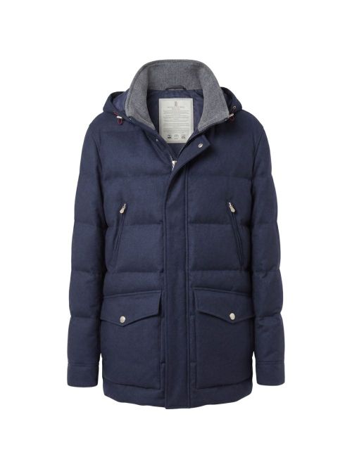 Wool Hooded Jacket