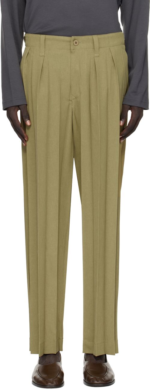 Khaki Edge Ensemble Trousers