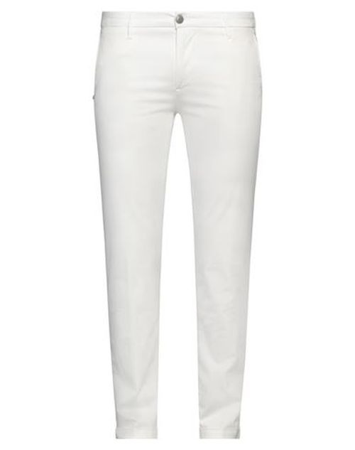Re_hash Man Pants White Size 29 Cotton, Lyocell, Elastane