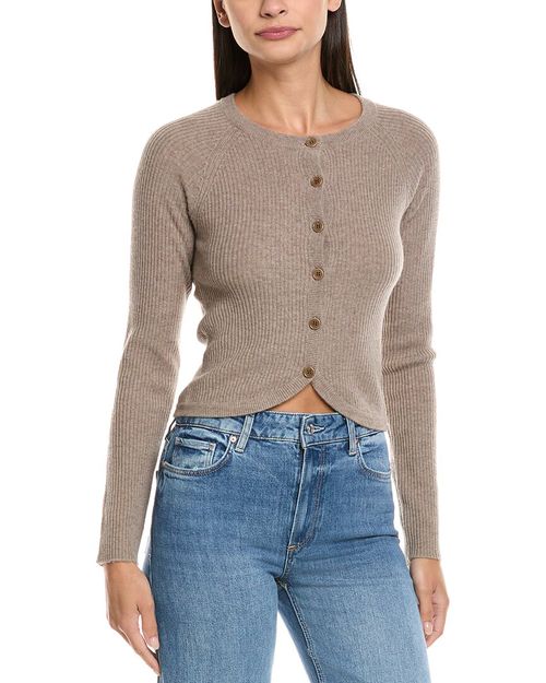 Wool & Cashmere-Blend Cardigan
