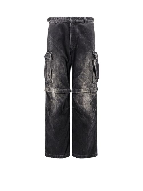 Cargo Black Denim Trousers