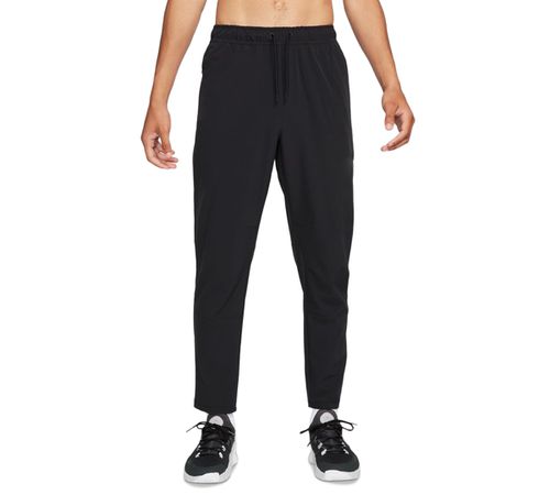 Men's Unlimited Dri-fit Tapered-Leg Drawstring Pants - Black/black/(black)