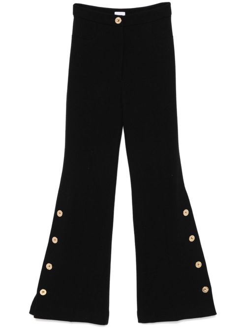 Flared trousers - Black