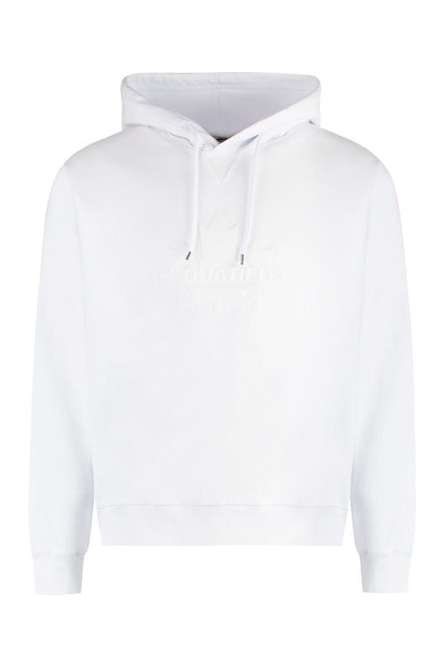 Logo-appliqué Cotton Hoodie