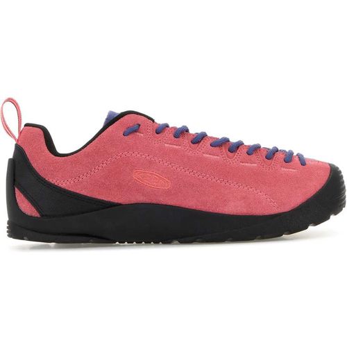 Keen Pink Suede Jasper Sneaker