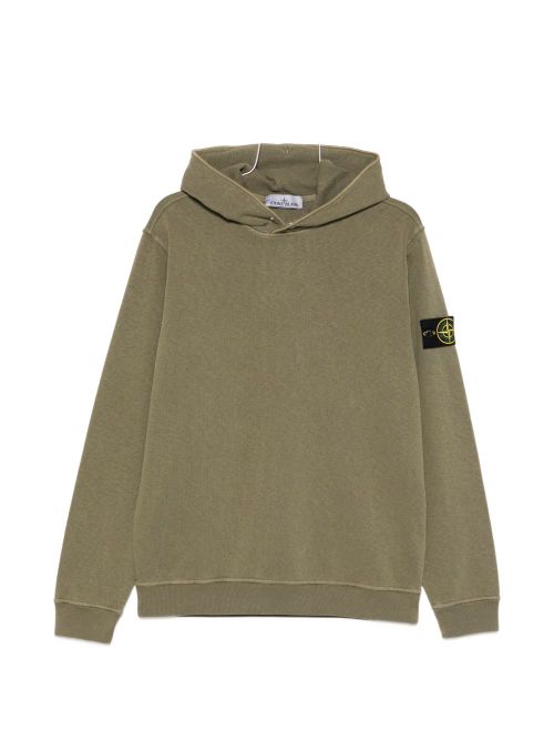 Logo cotton hoodie