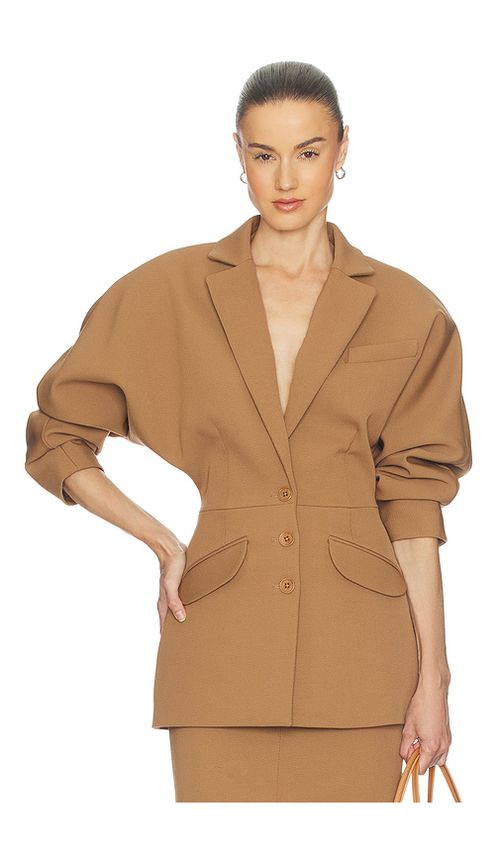Helsa Vintage Dolman Blazer in Camel. L also in M, S, XL