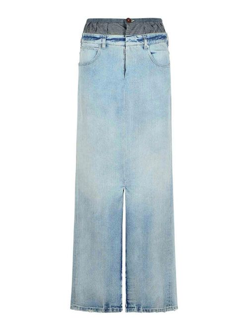 Blue Denim Skirt