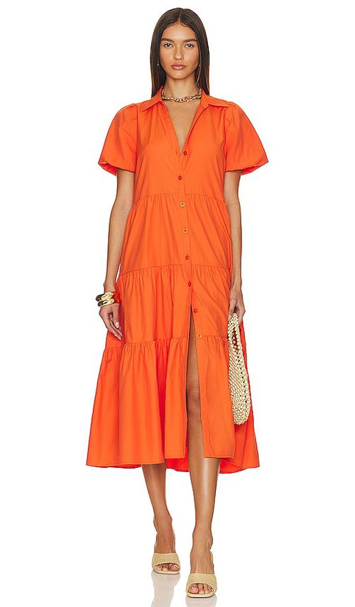 Brochu Walker Havana Dress in Taupe. L. Also in