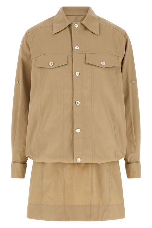 Layered Construction Dress