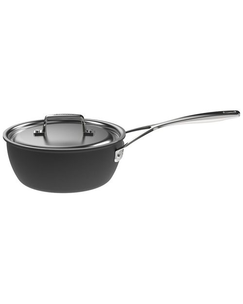 Demeyere Black 5 Stainless Steel with Ceramic 2qt Saucepan with Lid