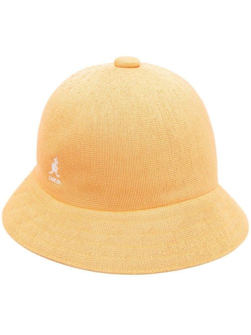 Embroidered-logo bucket hat