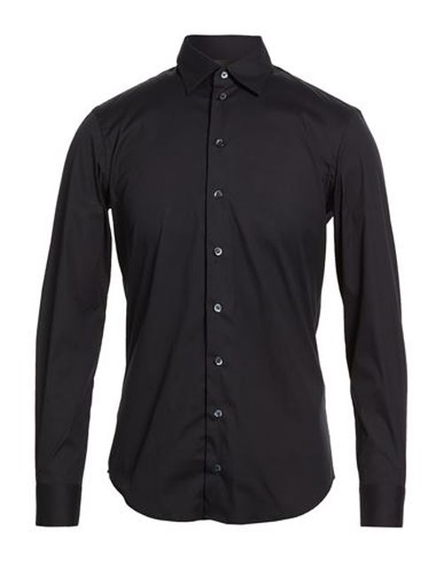 Man Shirt Midnight blue Size S Cotton, Polyamide, Elastane