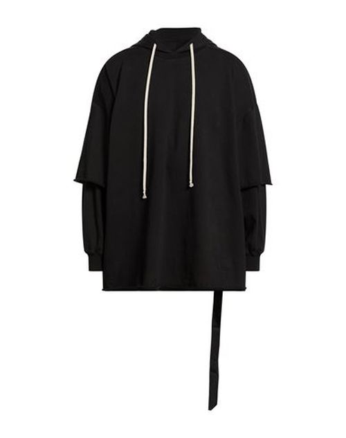 Man Sweatshirt Black Size ONESIZE Cotton