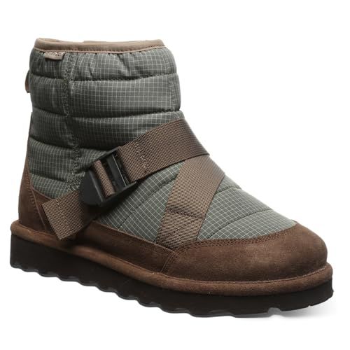 BEARPAW Men's Connor Black Ankle Boot