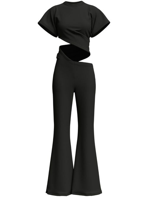 Sere cutout-detail jumpsuit - Black