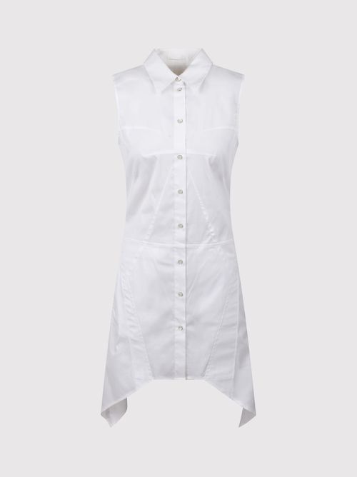 Bustier Shirt Dress