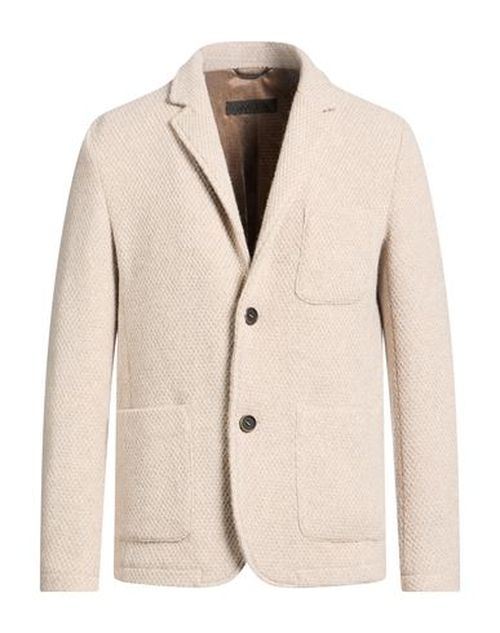 Man Blazer Beige Size M Wool, Polyamide, Acrylic, Polyester, Superkid mohair