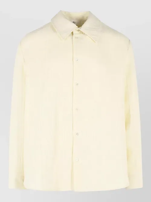 Séfr - wes cotton linen long sleeve shirt