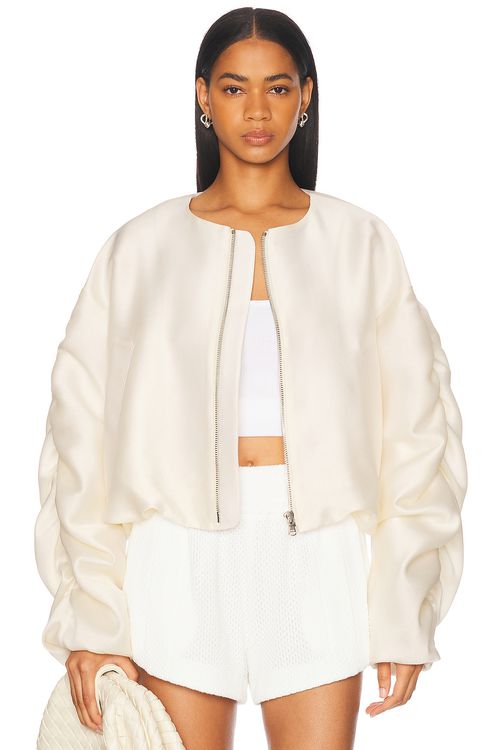 AnOnlyChild Sanguinetti Jacket in Creme - Cream.  XS also in