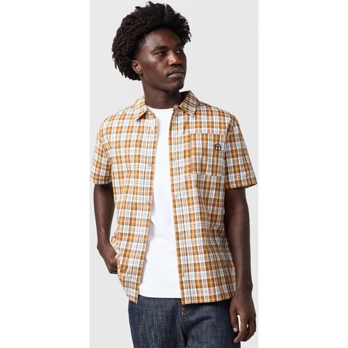 Sergio Tacchini Ben Short Sleeve Shirt, Brown