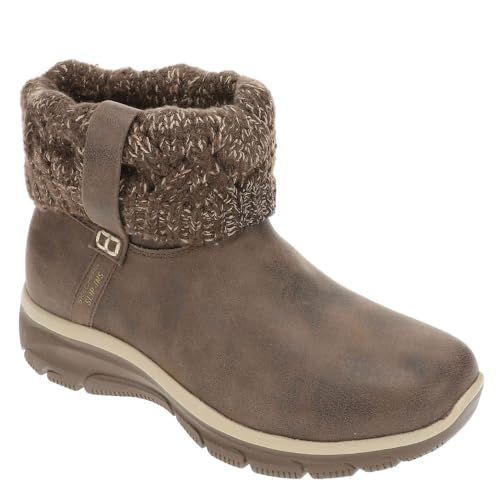 Skechers Women's EASY GOING-COZY WEATHER 2-Hands Free Slip-Ins Ankle Boot