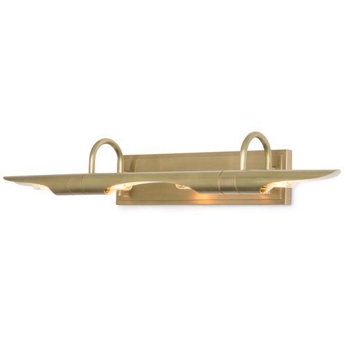 Natural Brass Wall Sconce from the Redford Collection