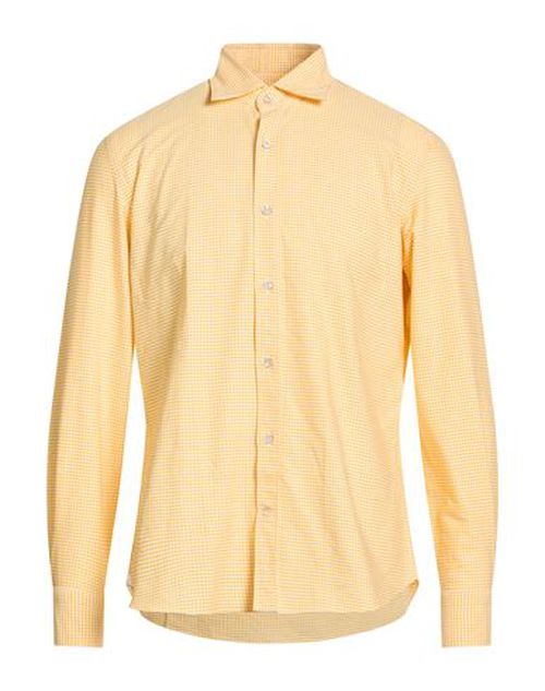 Man Shirt Yellow Size 16 ½ Cotton