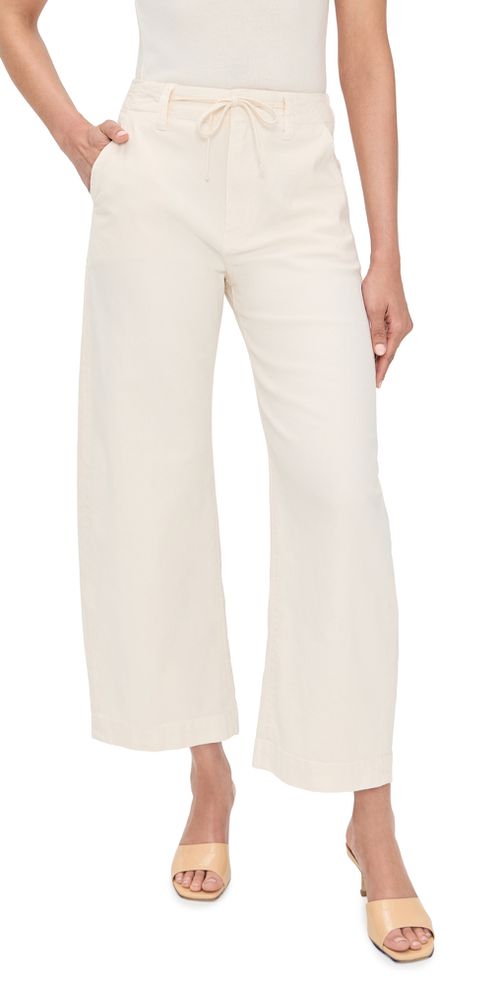 Arellia Ankle Jeans with Tie Quartz Sand