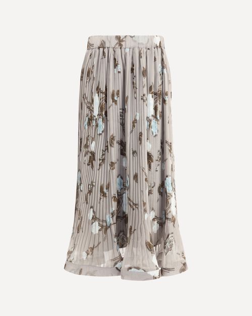 P. A.R. O.S. H. Chiffon pleated Skirt Female S