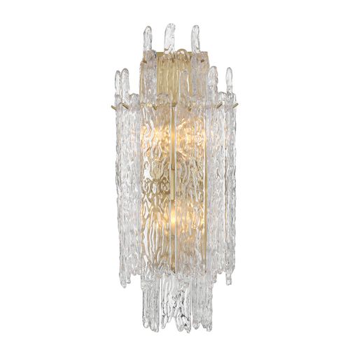 Aged Brass Wall Sconce from the Ackerly Collection