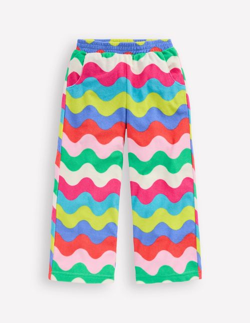 Girls Straight Towelling Pants | Size 2-3 Years