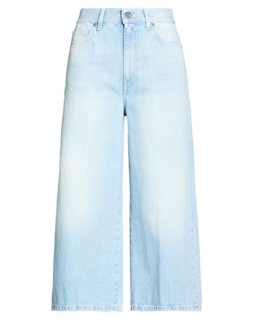 Woman Jeans Blue Size 28 Cotton