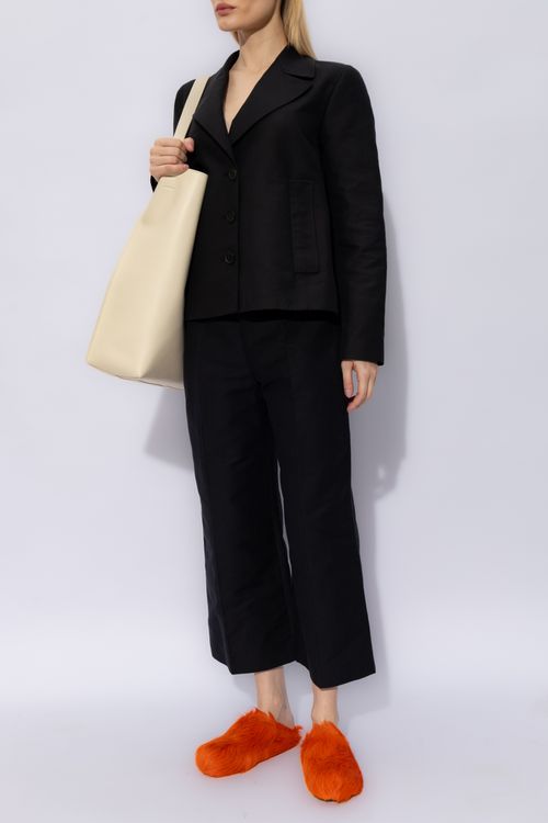 High-waisted Trousers, Women's, Black
