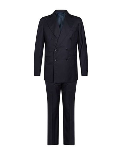 Man Suit Midnight blue Size 36 Wool