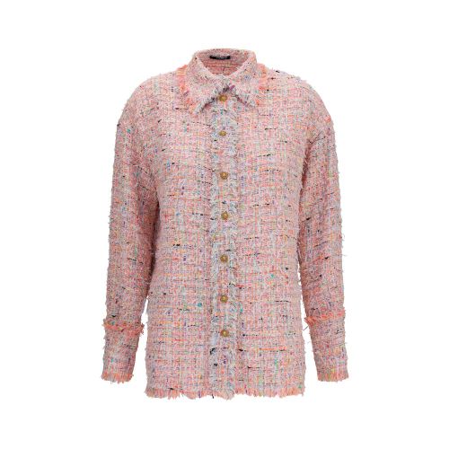 Tweed Shirt — Pink