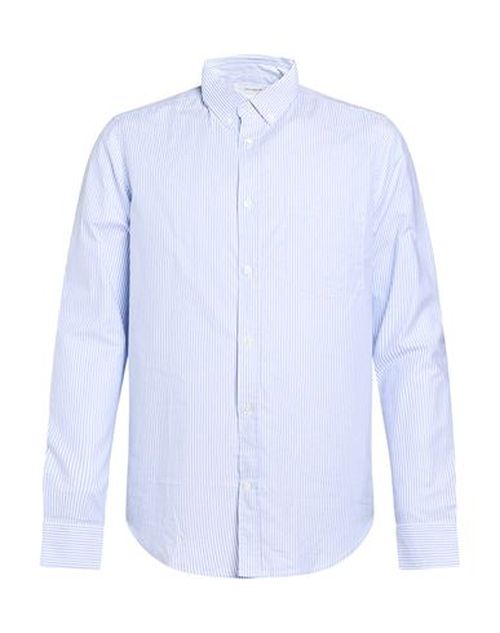 Man Shirt Light blue Size S Organic cotton