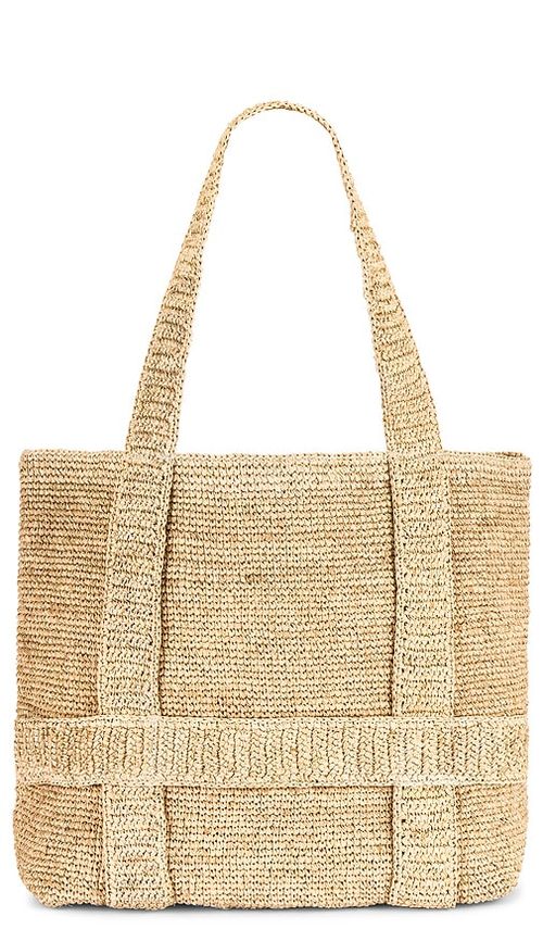 Hat Attack Traveler Bag in Natural.  a
