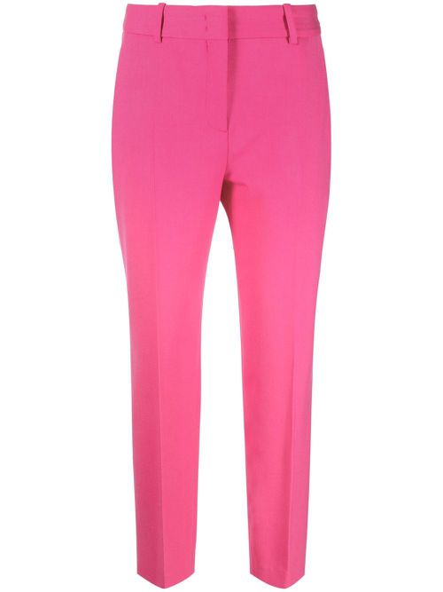 Slim-cut taiolred trousers - Pink