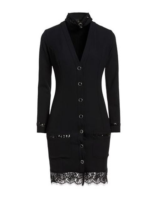 Woman Mini dress Black Size 2 Polyamide, Elastane