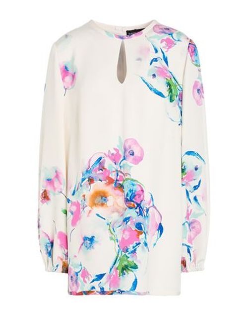Woman Top Off white Size 18 Silk