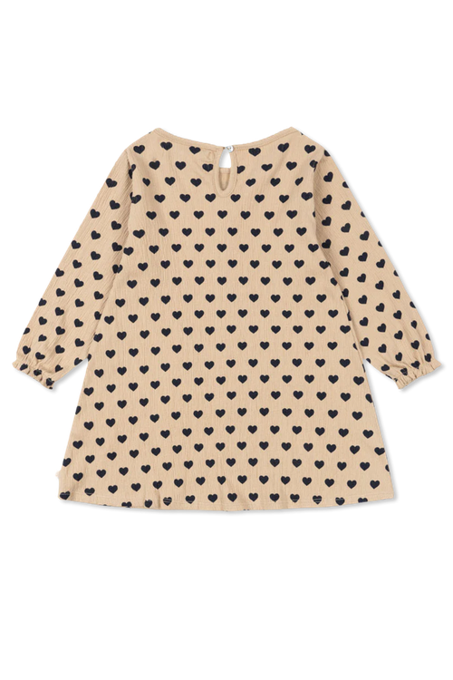 Dress With Pattern, Unisex, Beige