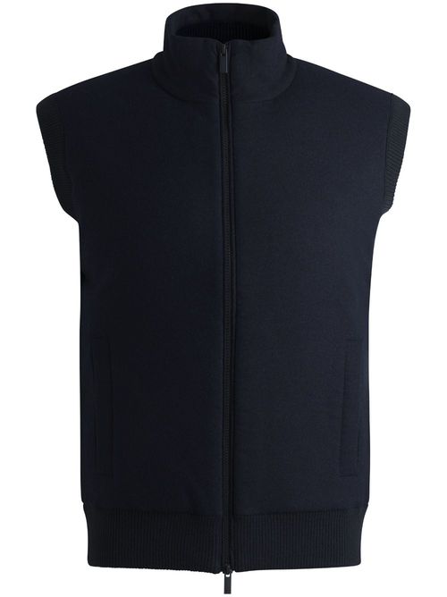 Zip-up vest - Blue