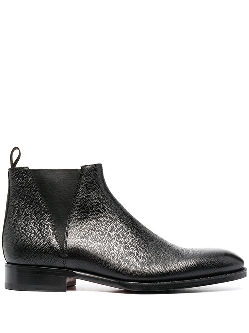 Almond toe ankle boots - Black