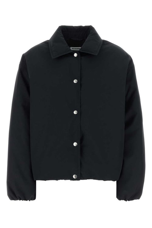Down-Padded Down Jacket — Black