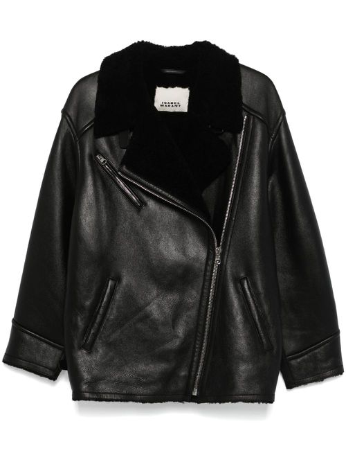 Adelina biker jacket - Black