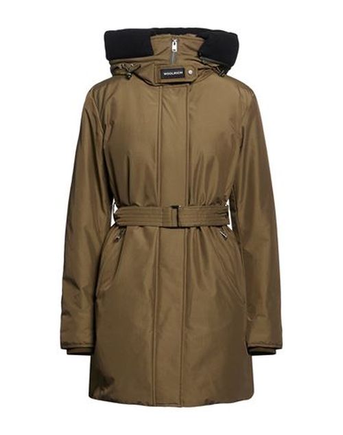 Woman Puffer Military green Size XXL Cotton, Polyamide, Wool, Polyester