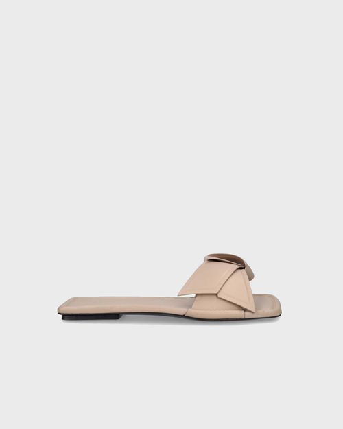 Acne Studios Sandals Musubi Leather Taupe EUR