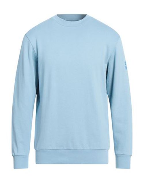 Afterlabel Man Sweatshirt Sky blue Size M Cotton